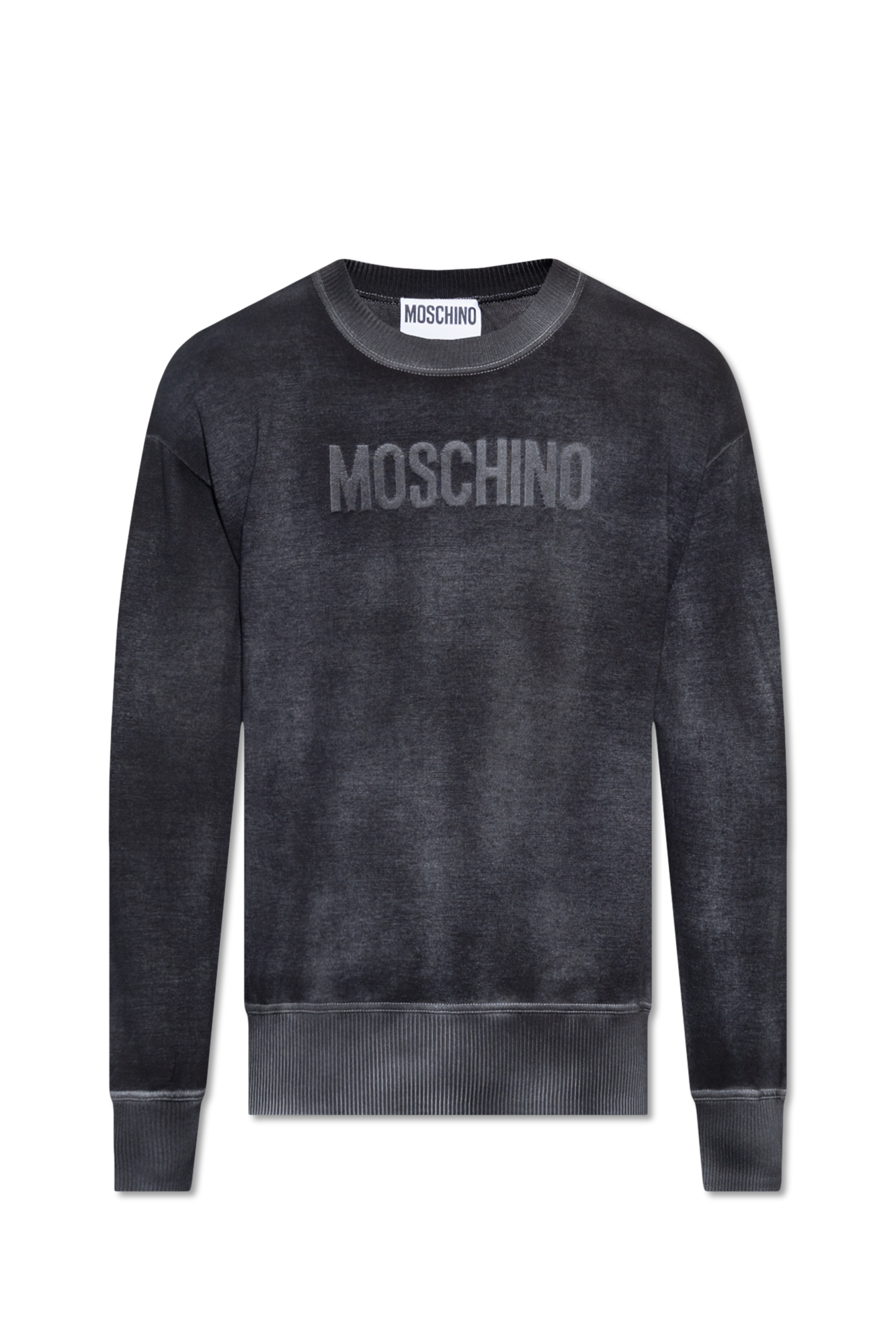 Men s Clothing Sweatshirt Jjpete Shape Moschino Sweater with logo SchaferandweinerShops